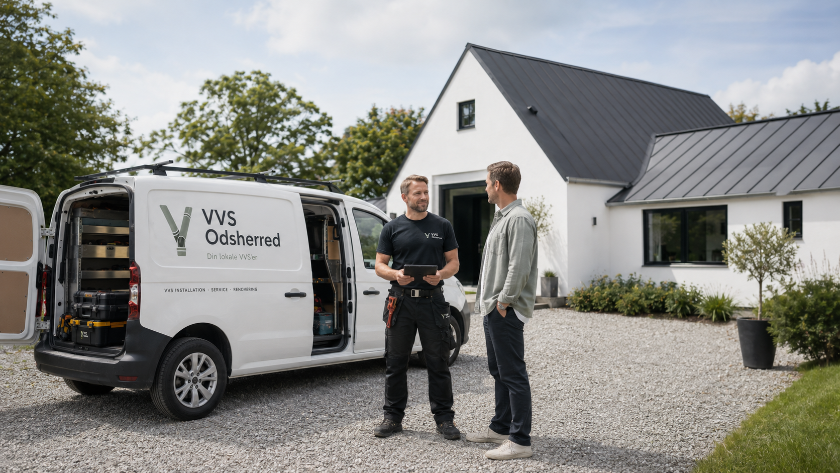 Afløb under vask